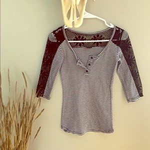 Rue 21 quarter sleeve top